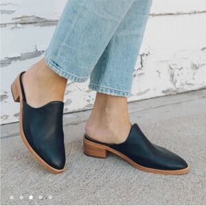 Soludos Venetian Mule Black Size 7.5